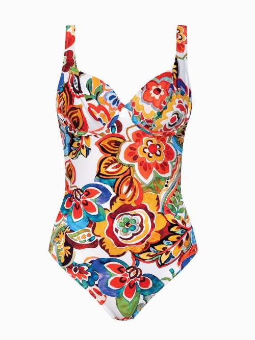 Lisca Swimwear Mexico roze/print badpak