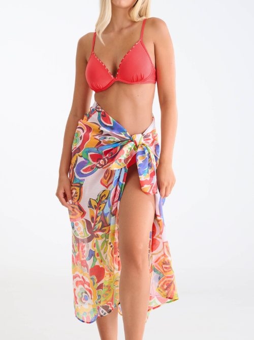 Lisca Swimwear Mexico roze/print strandmode