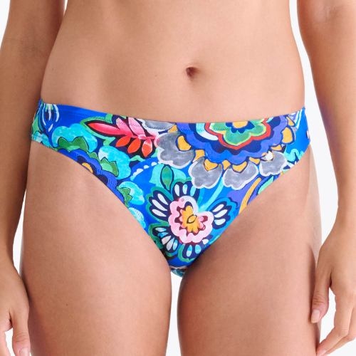 Lisca Swimwear Mexico blauw/print bikini broekje