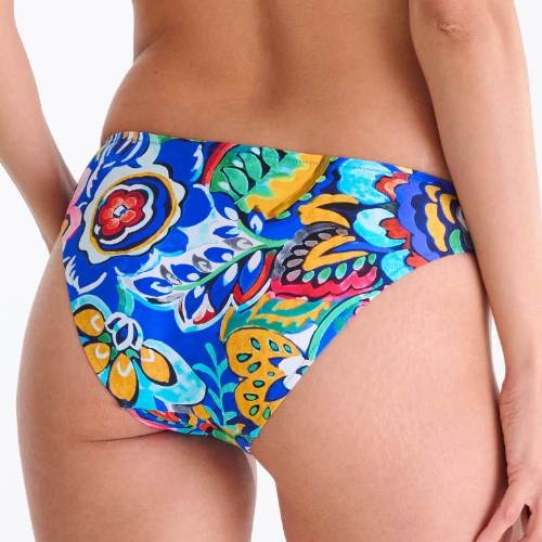Lisca Swimwear Mexico blauw/print bikini broekje