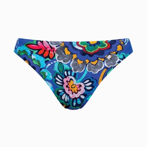 Lisca Swimwear Mexico blauw/print bikini broekje
