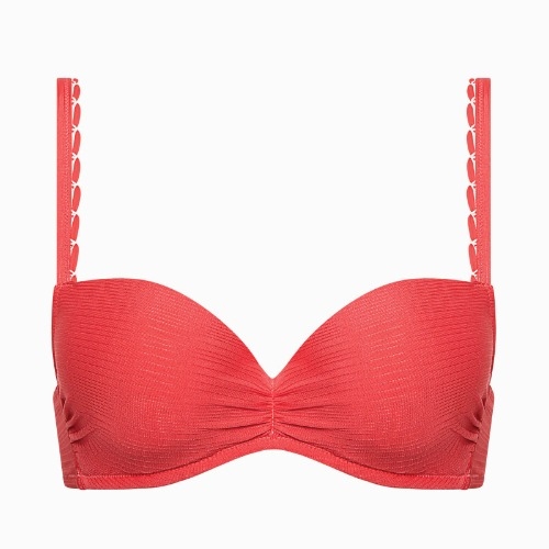 Lisca Swimwear Panama rood voorgevormde bikinitop