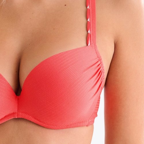 Lisca Swimwear Panama rood push up bikinitop