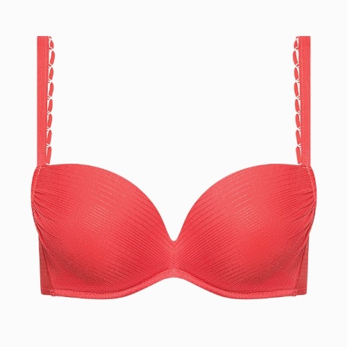 Lisca Swimwear Panama rood push up bikinitop