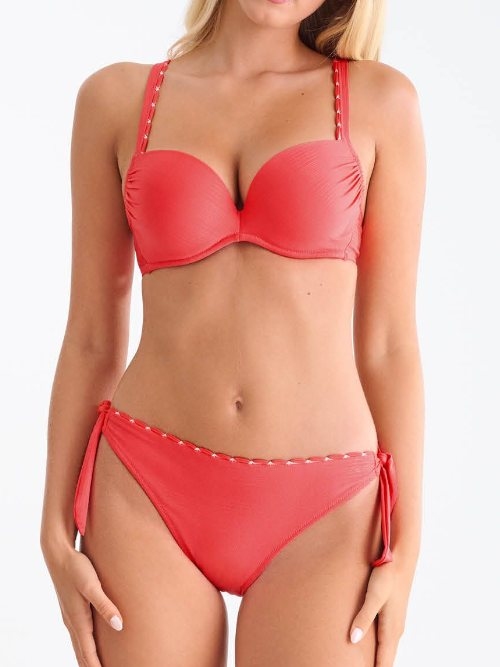 Lisca Swimwear Panama rood push up bikinitop