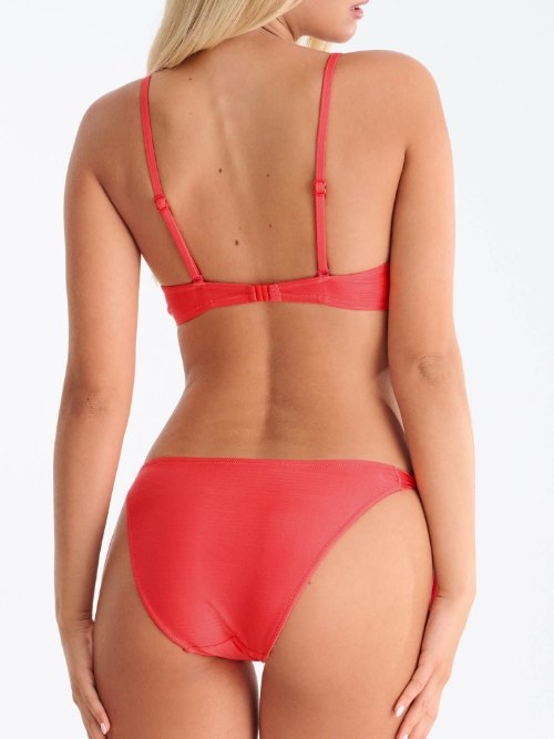 Lisca Swimwear Panama rood voorgevormde bikinitop