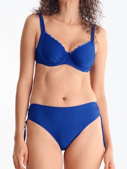 Lisca Swimwear Panama blauw soft-cup bikinitop