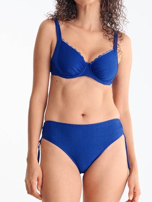 Lisca Swimwear Panama blauw soft-cup bikinitop