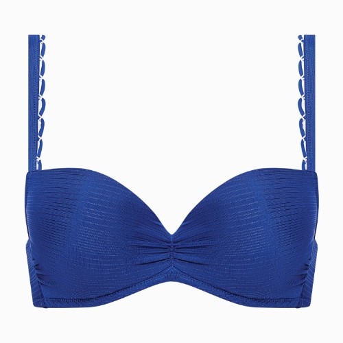 Lisca Swimwear Panama blauw voorgevormde bikinitop
