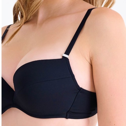Lisca Swimwear Portofino zwart push up bikinitop
