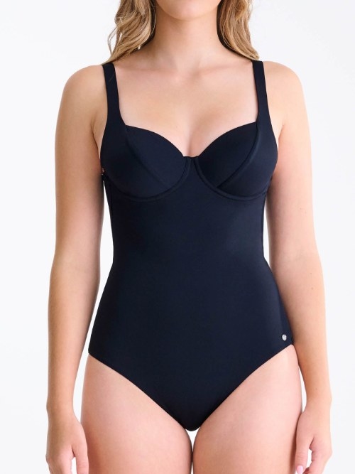 Lisca Swimwear Portofino zwart badpak
