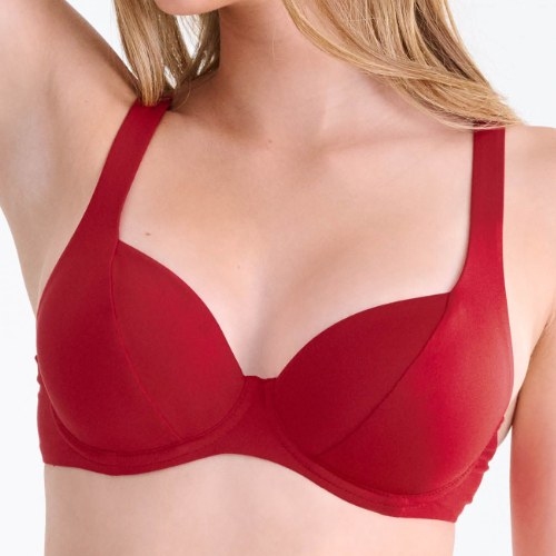 Lisca Swimwear Portofino rood soft-cup bikinitop