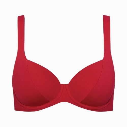 Lisca Swimwear Portofino rood soft-cup bikinitop