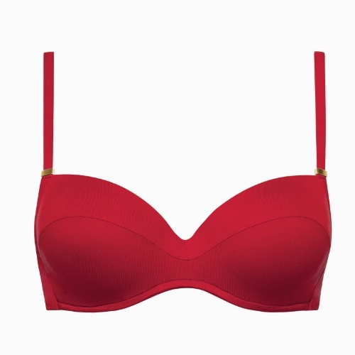 Lisca Swimwear Portofino rood voorgevormde bikinitop