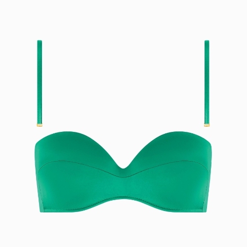 Lisca Swimwear Portofino groen voorgevormde bikinitop