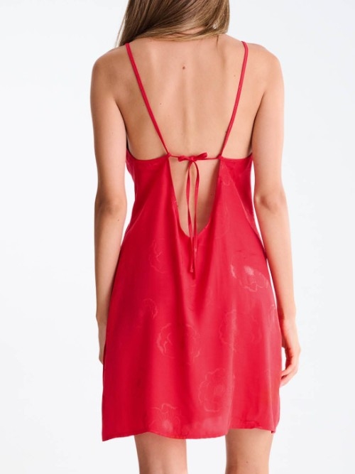 Lisca Miracle rood slipdress