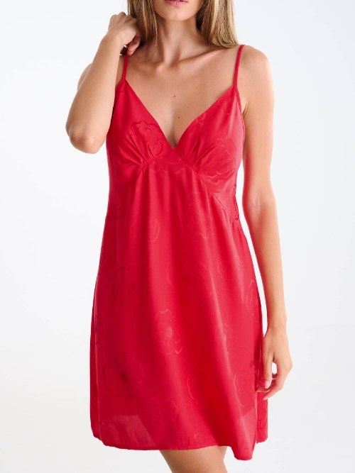 Lisca Miracle rood slipdress