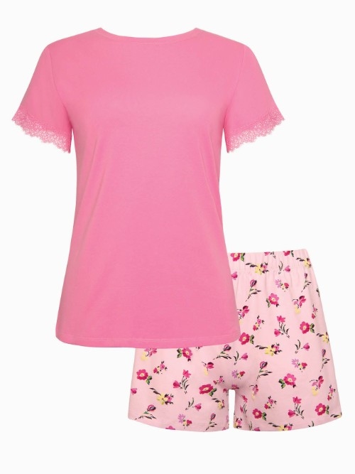 Lisca Bloomy roze shortama
