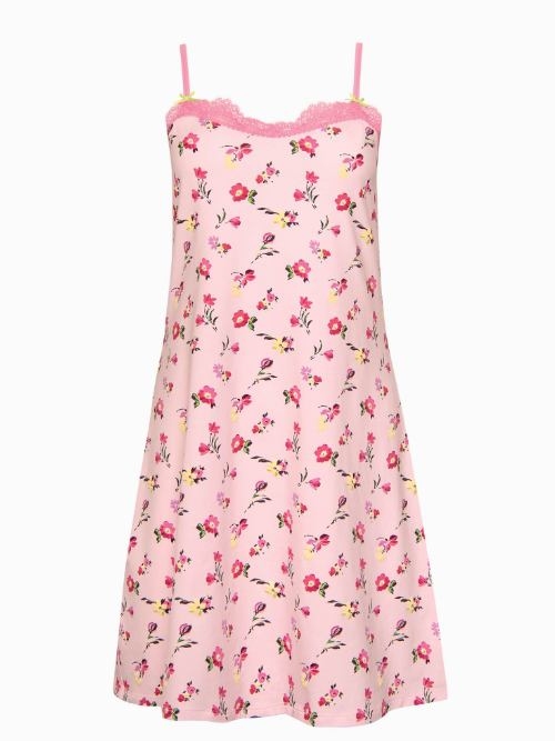 Lisca Bloomy roze slipdress