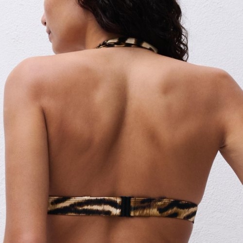 Chantelle Badmode Vita bruin/print voorgevormde bikinitop