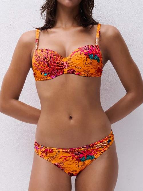 Chantelle Badmode Icon oranje bikini broekje