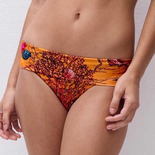 Chantelle Badmode Icon oranje bikini broekje