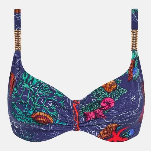 Chantelle Badmode Icon blauw voorgevormde bikinitop