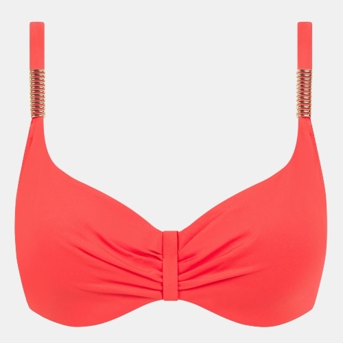 Chantelle Badmode Icon coral soft-cup bikinitop