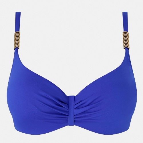 Chantelle Badmode Icon blauw soft-cup bikinitop
