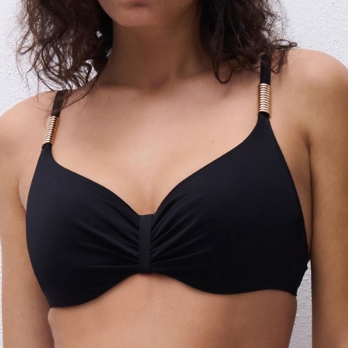 Chantelle Badmode Icon zwart soft-cup bikinitop