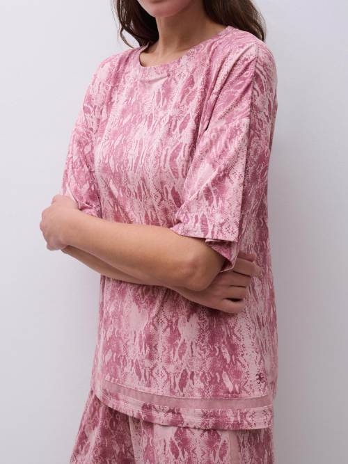 Chantelle Nachtmode Joe roze slaapshirt