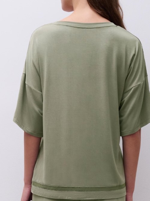 Chantelle Nachtmode Joe groen slaapshirt