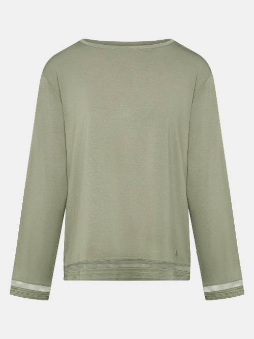 Chantelle Nachtmode Joe groen slaapshirt