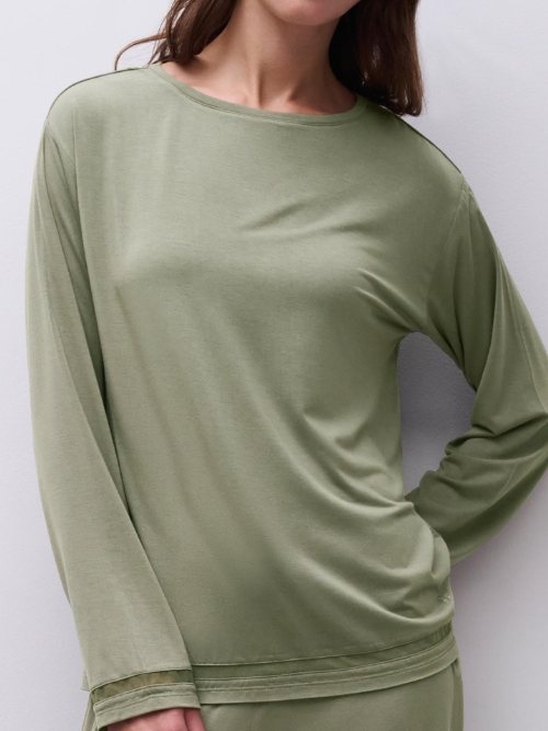 Chantelle Nachtmode Joe groen slaapshirt