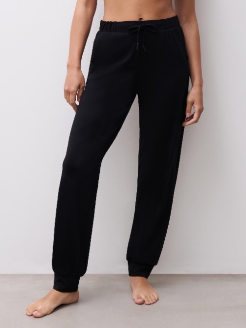 Chantelle Nachtmode Romance zwart pyjamabroek