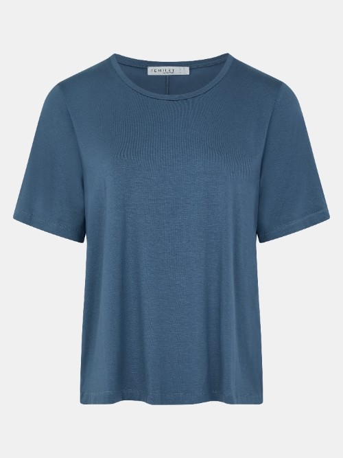 Femilet Nachtmode Yara blauw slaapshirt