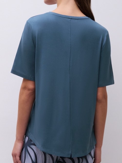 Femilet Nachtmode Yara blauw slaapshirt