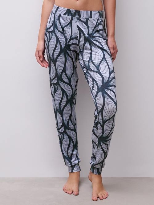 Femilet Nachtmode Yara blauw pyjamabroek