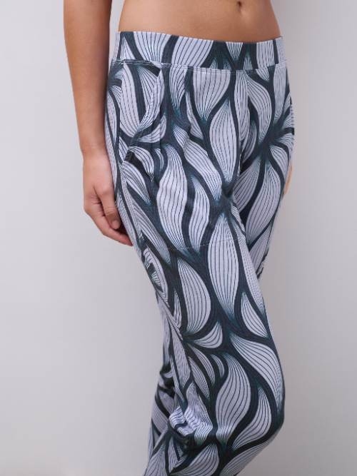Femilet Nachtmode Yara blauw pyjamabroek