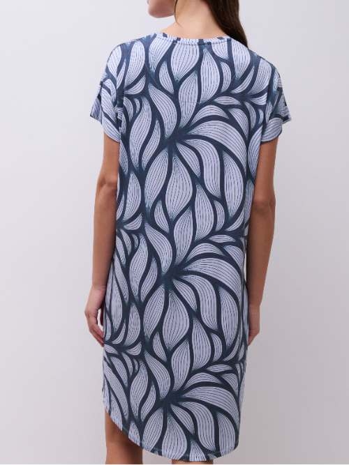Femilet Nachtmode Yara blauw nachthemd