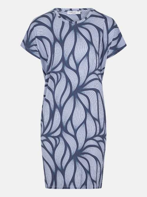 Femilet Nachtmode Yara blauw nachthemd