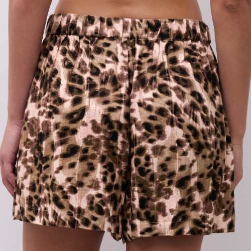 Femilet Nachtmode Layla bruin/print slaapshort