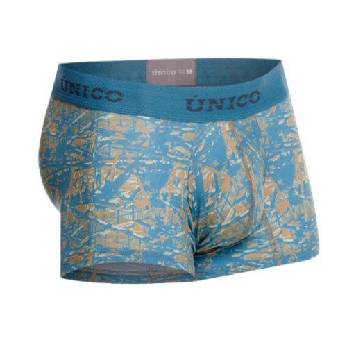 Mundo Unico Brocado blauw sport trunk