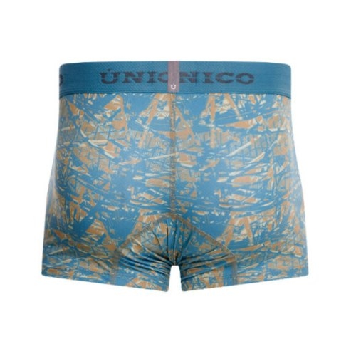 Mundo Unico Brocado blauw sport trunk