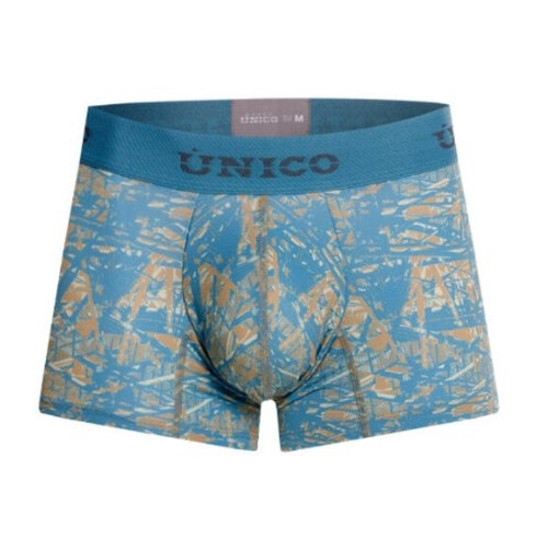 Mundo Unico Brocado blauw sport trunk