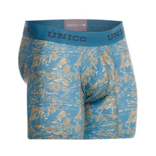 Mundo Unico Brocado blauw sport boxer