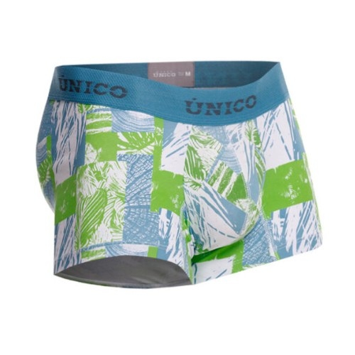 Mundo Unico Mimosa blauw/groen katoenen trunk