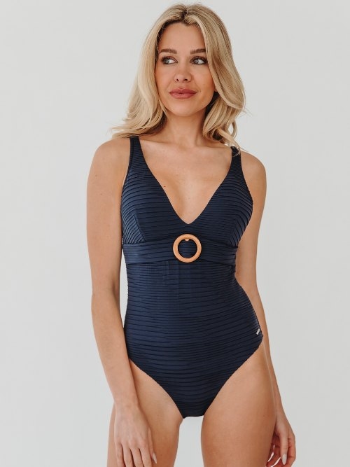 Bomain Kaapstad marine blauw badpak