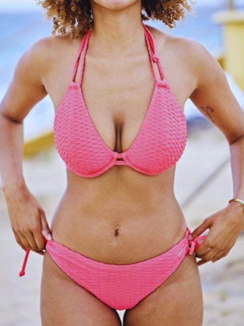 Bomain Altea hot pink bikini set