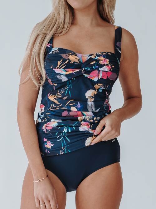Bomain Ravenna marine blauw tankini set